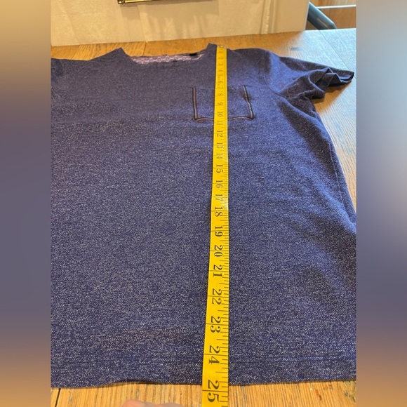 💙 TED BAKER London – Blue Pocket T-Shirt Size 3/M (Runs Small) - Picture 8 of 8